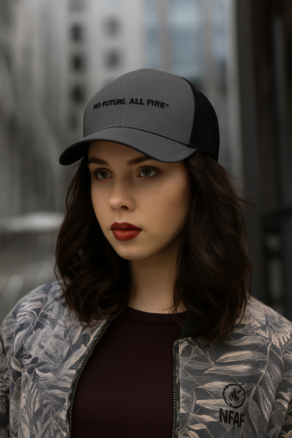 Gorra Rebel Flame® - No Future, All FIre